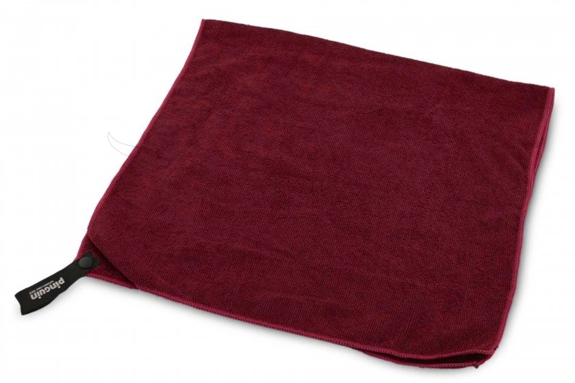Ručník Pinguin Terry Towel Velvet Red