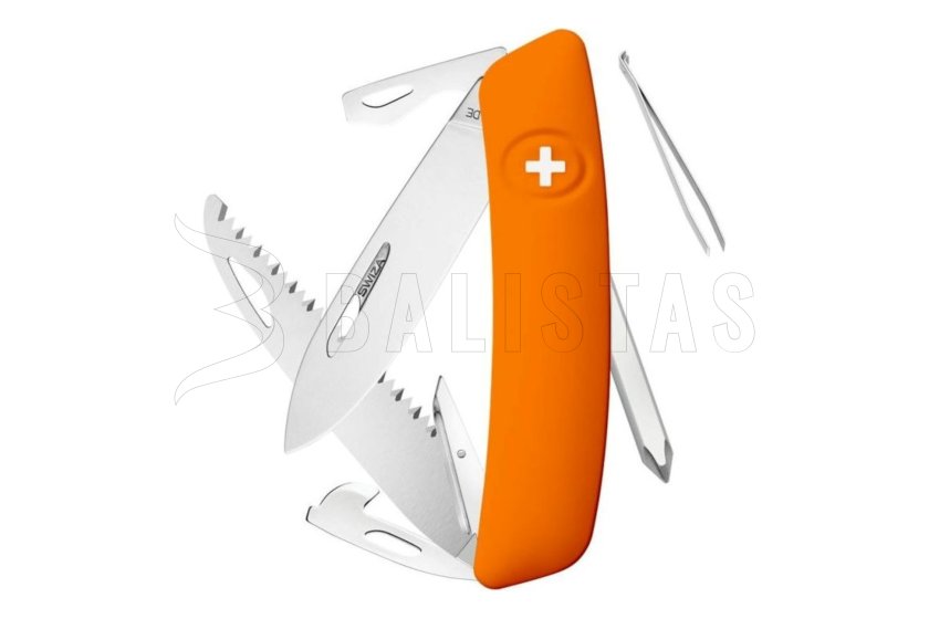 Švýcarský kapesní nůž Swiza D06 orange 01.jpg