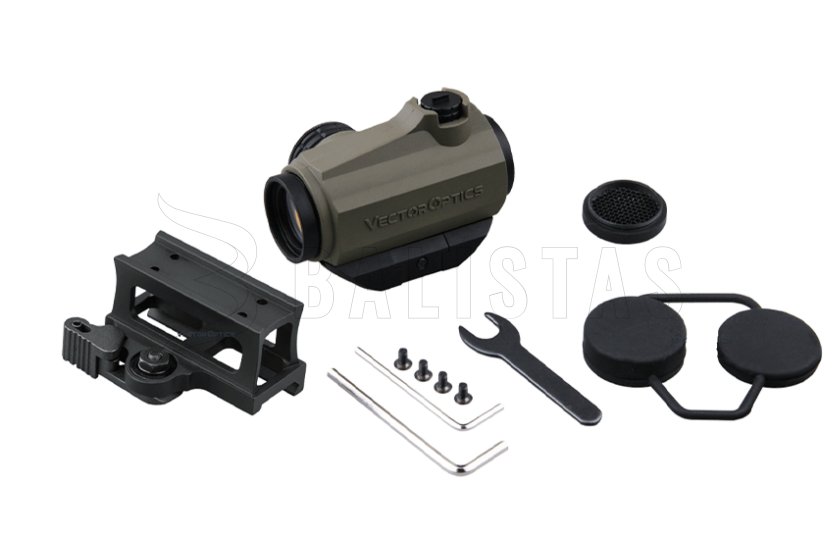 Kolimátor Vector Optics Maverick-III 1x22 Dark Earth 13