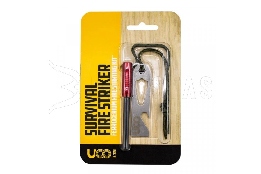 Křesadlo UCO Survival Fire červené 04.jpg