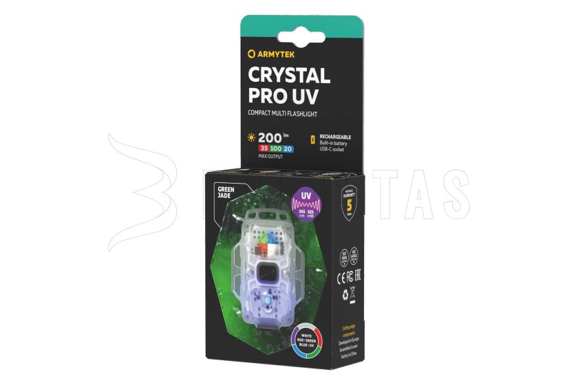 Multifunkční svítilna Armytek Crystal Pro UV - zelená 02.jpg