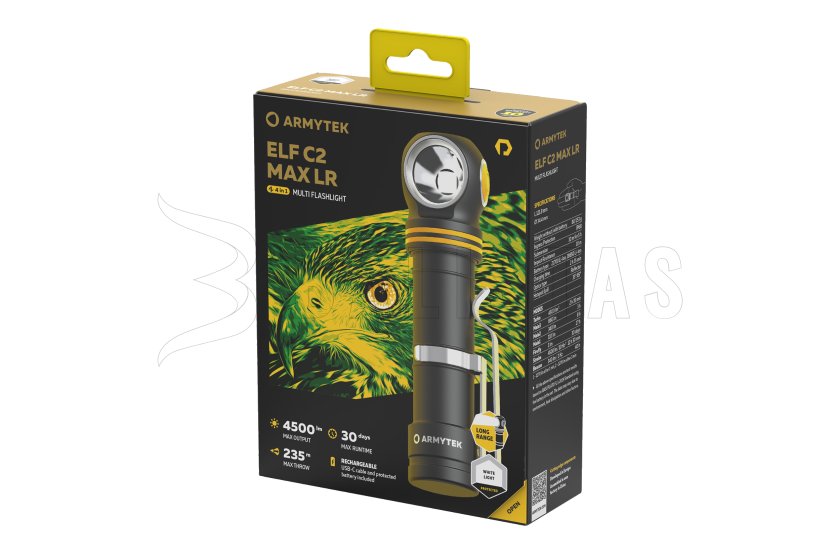 Multifunkční svítilna Armytek Elf C2 MAX LR USB-C bíle světlo 04.jpg