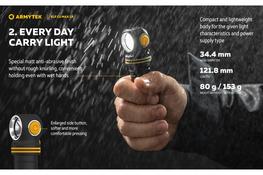 Multifunkční svítilna Armytek Elf C2 MAX LR USB-C bíle světlo 09.jpg