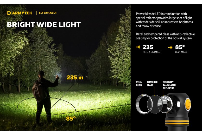 Multifunkční svítilna Armytek Elf C2 MAX LR USB-C bíle světlo 17.jpg