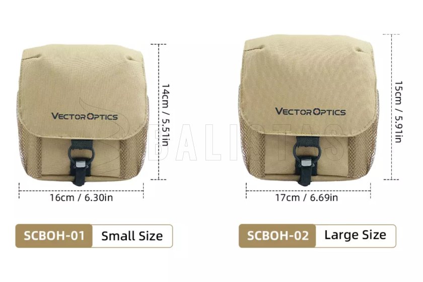 Brašna na dalekohled Vector Optics Harness Pro béžová 7