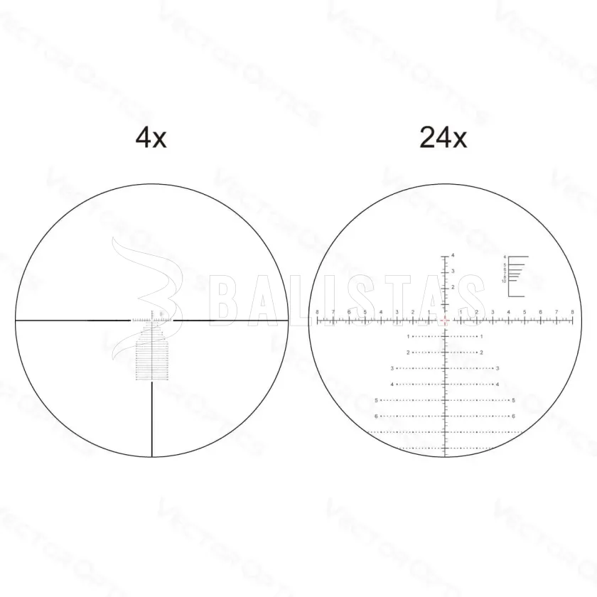 Puškohled Vector Optics Continental x6 4-24x56 FFP FDE PRS 14.webp