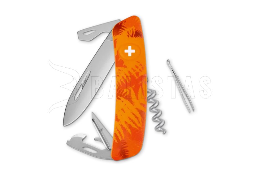 Švýcarský kapesní nůž Swiza D03 Camo Filix orange 01.jpg