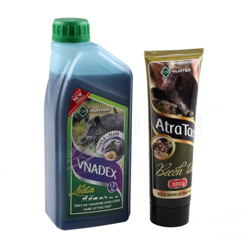 Vnadidlo Vnadex Nectar 1kg Švestka + 320g bukového dehtu AtraTar