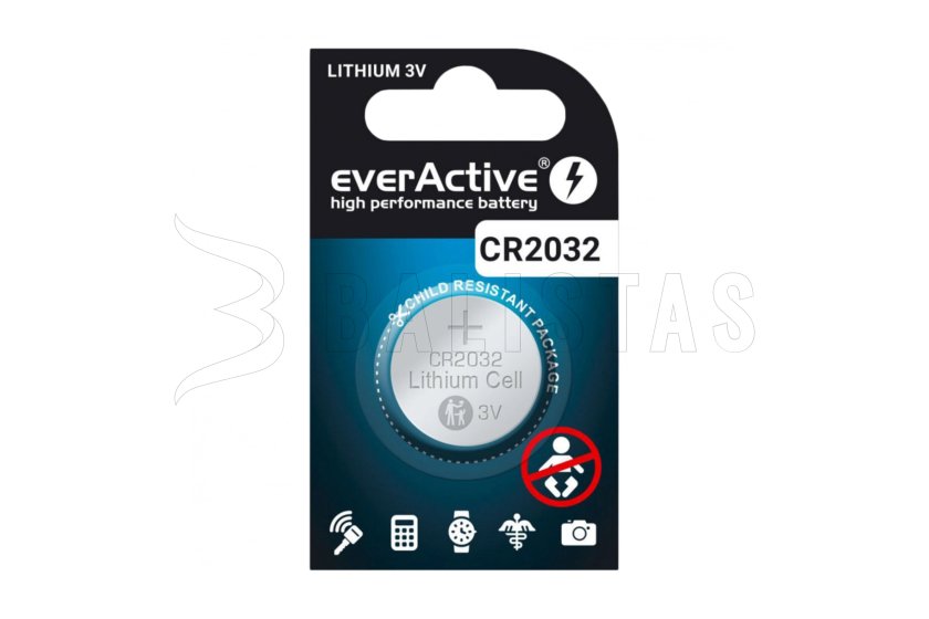Baterie everActive CR2032 2