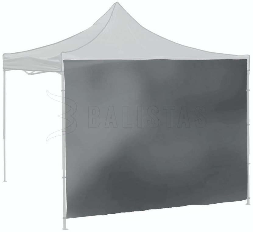 Bočnice pro párty stan 2X3m 210D šedá WATERPROOF Cattara 13344