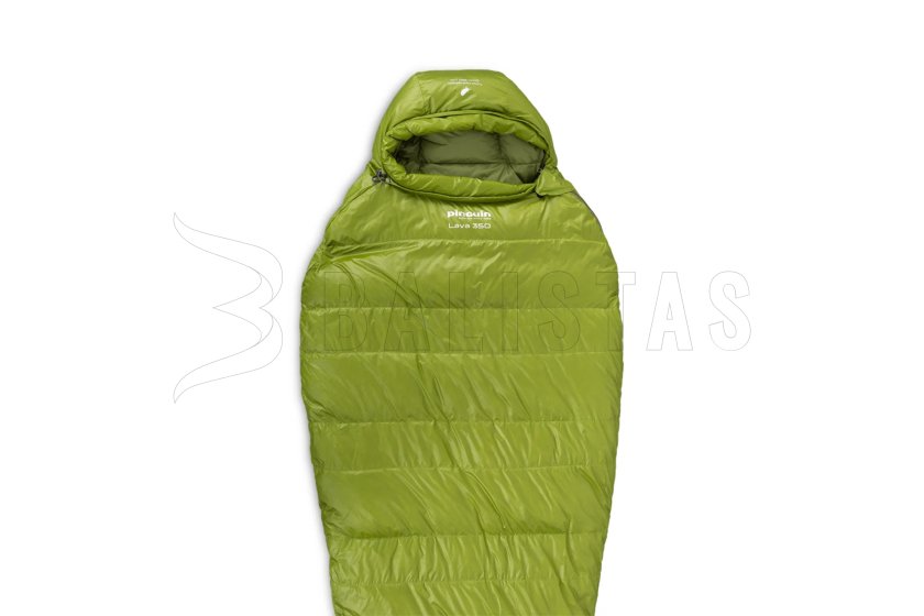 Spacák Pinguin Lava 350 175cm modrý pravý 2