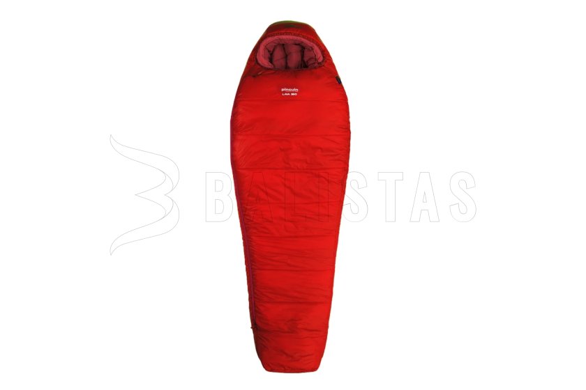 Spacák Pinguin Lava 350 175cm červený pravý
