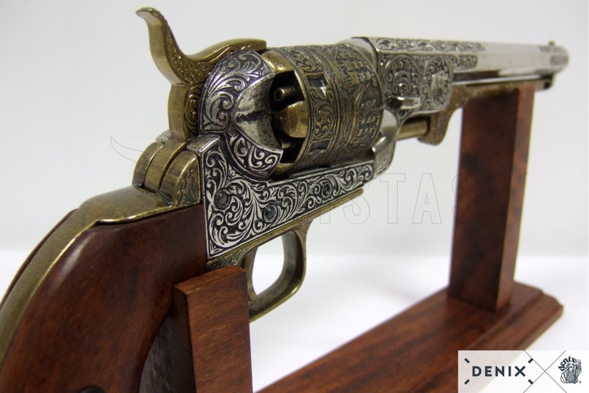 Replika Colt Navy 1851 – mosaz 3