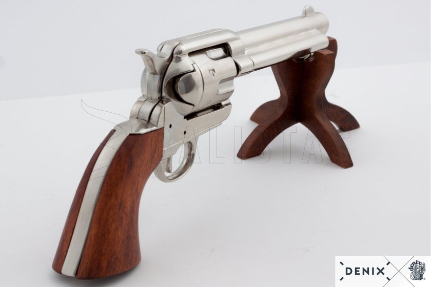 Replika Colt Peacemaker 5½", USA 1873 – nikl 2