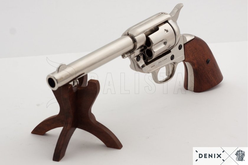 Replika Colt Peacemaker 5½", USA 1873 – nikl 4