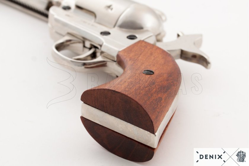 Replika Colt Peacemaker 5½", USA 1873 – nikl 9