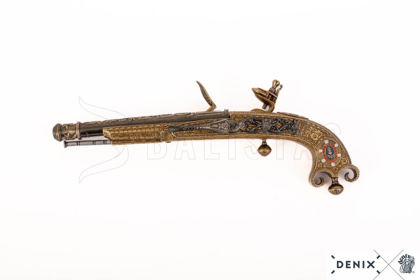 Replika Křesadlová pistole, Skotsko 1760 2