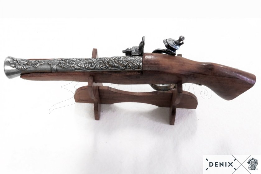 Replika Křesadlová pistole Blunderbuss, Rakousko 18. století 9