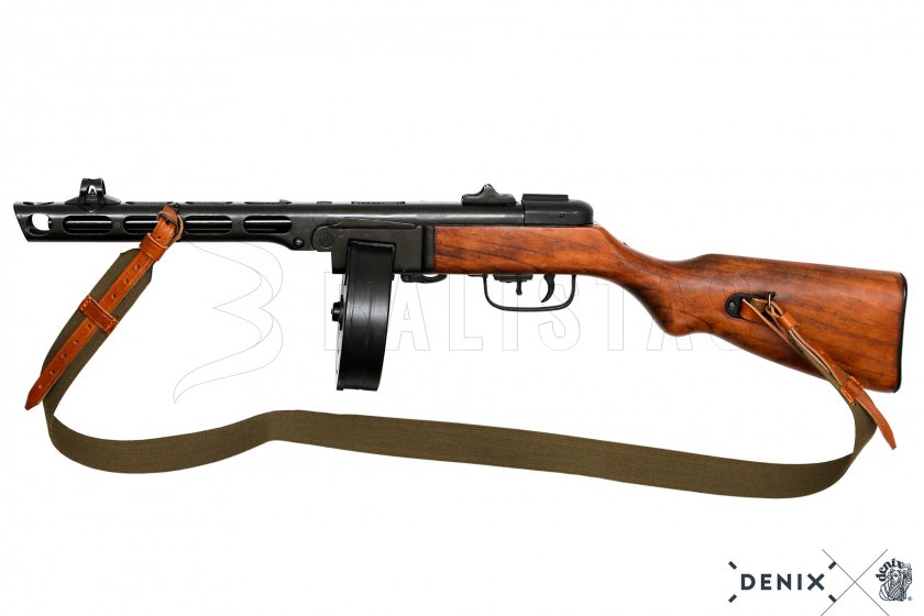 Replika PPŠ-41 Špagin s popruhem, SSSR 1941