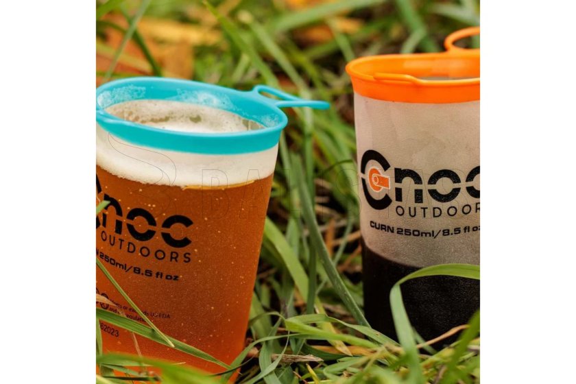 Sada skládacích kelímků CNOC Curn Collapsible Cups 250 ml (Orange + Blue) 3