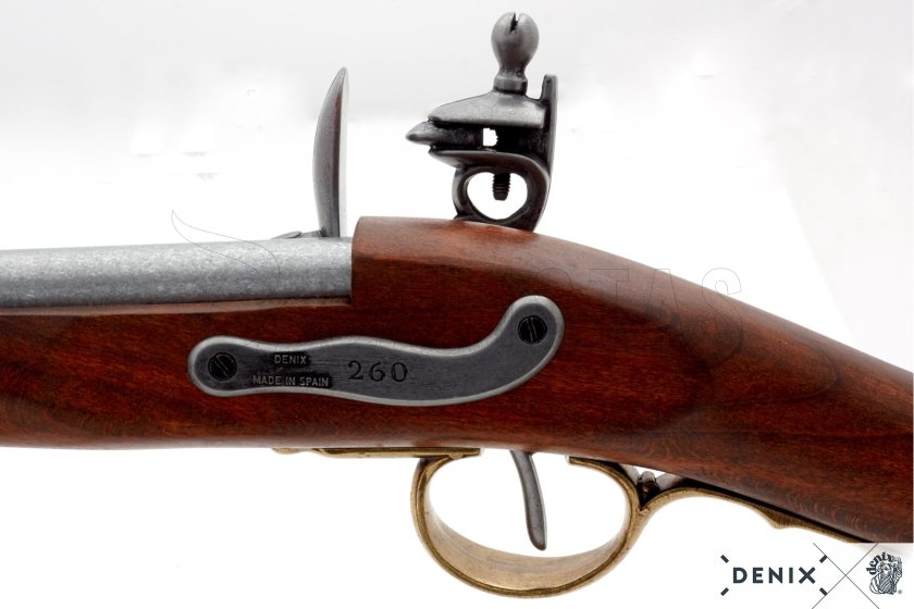 Replika Francouzská křesadlová puška, Francie 1806 8