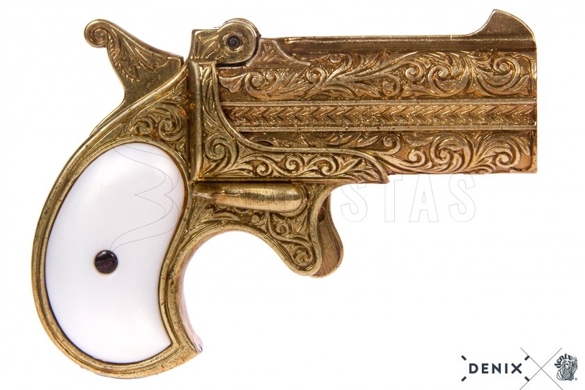 Replika Dvouhlavňový Derringer, USA 1866
