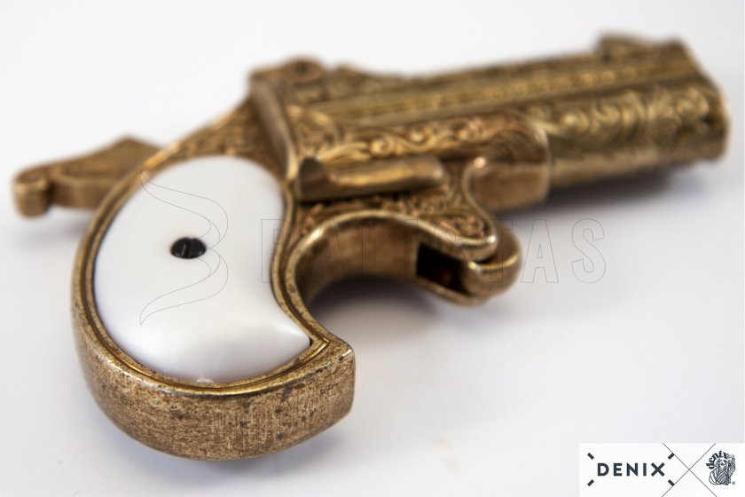 Replika Dvouhlavňový Derringer, USA 1866 4