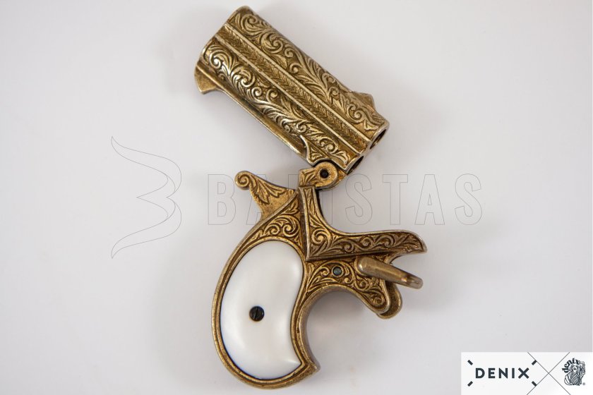 Replika Dvouhlavňový Derringer, USA 1866 5