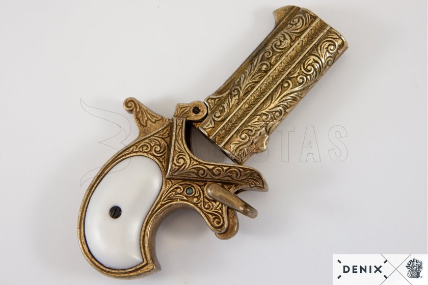 Replika Dvouhlavňový Derringer, USA 1866 7