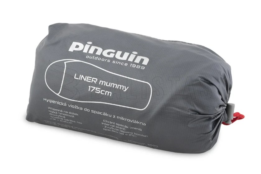 Vložka do spacáku Pinguin Liner Mummy 195cm 7