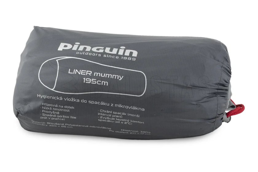 Vložka do spacáku Pinguin Liner Mummy 195cm 5