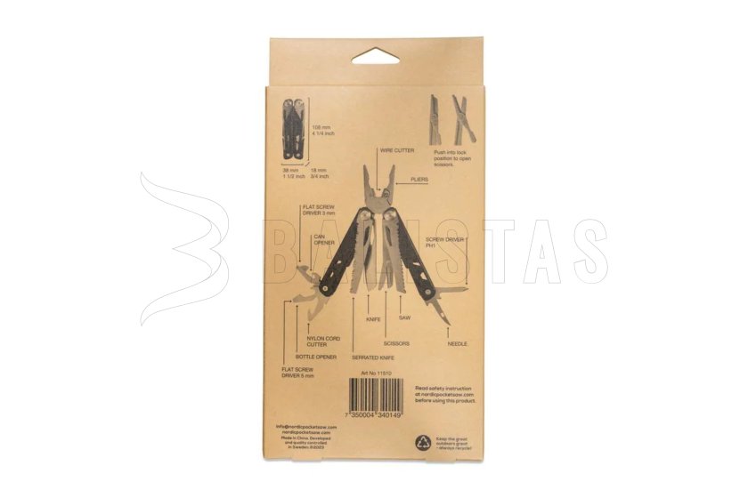 Nářaďový nůž Nordic Pocket Saw Multi-Tool 13 8