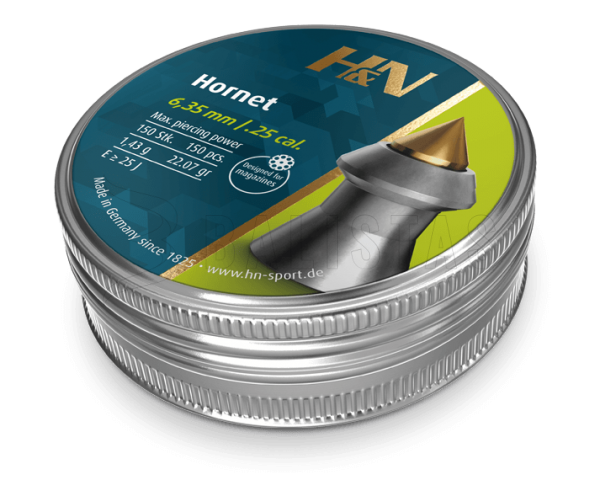 H&N Hornet 6,35mm/.25 1.43g/22.07gr