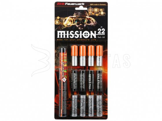 Pyro světlice Zink Mission set 22ks