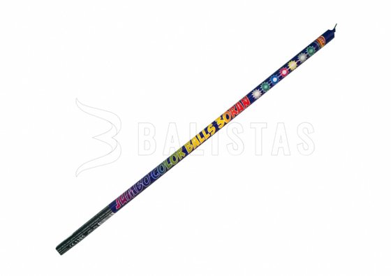 Římská svíce 30ran 75cm Jumbo Color Balls 1ks