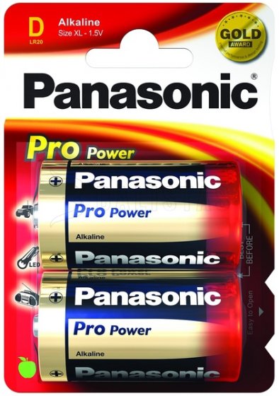 Baterie Panasonic LR20 1,5V Alkaline 1ks