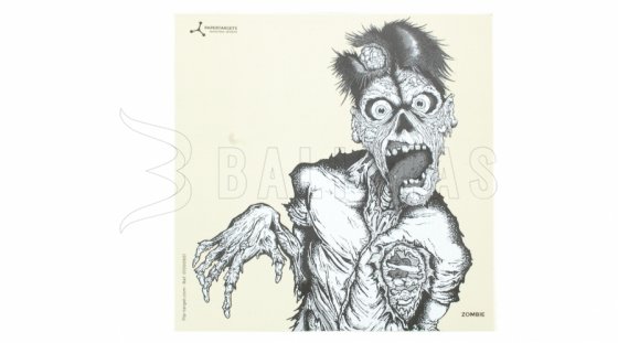Terče 14x14 Pro pušku Zombie Flip Target 250ks