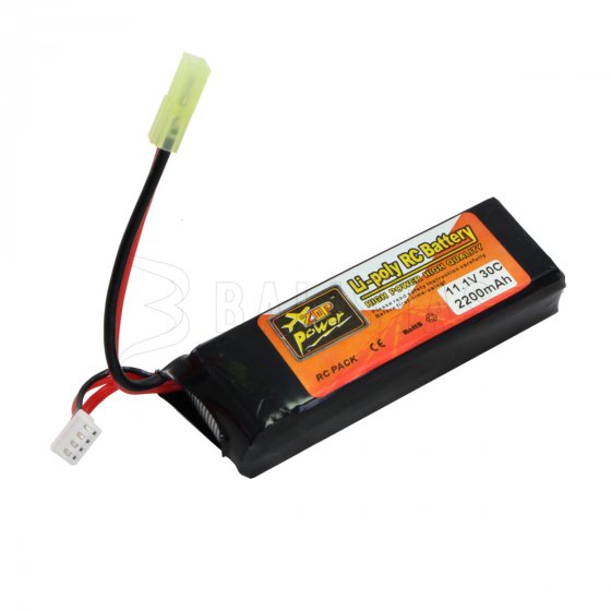 Baterie Li-Pol 11,1V 2200mAh 30C