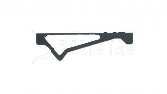 K20 Keymod zkosený CNC grip Černý