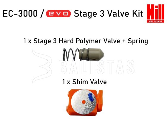 Sada pro výměnu ventilu Stage 3 Hill EC-3000 / EVO-310