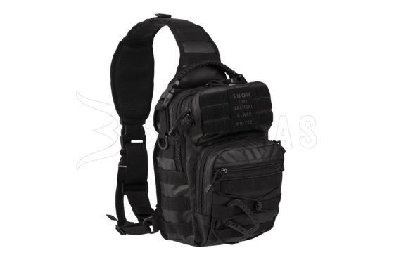 Batoh ASSAULT malý přes jedno rameno TACTICAL ČERNÝ