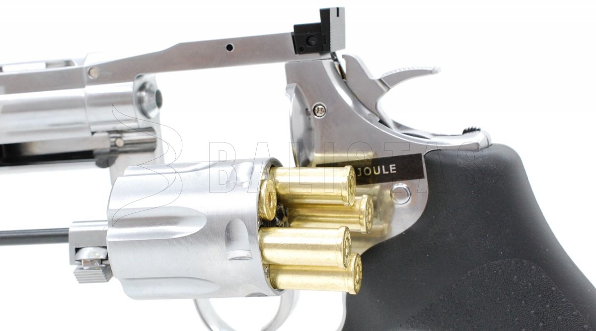 Vzduchový revolver ASG Dan Wesson 715 6" Silver