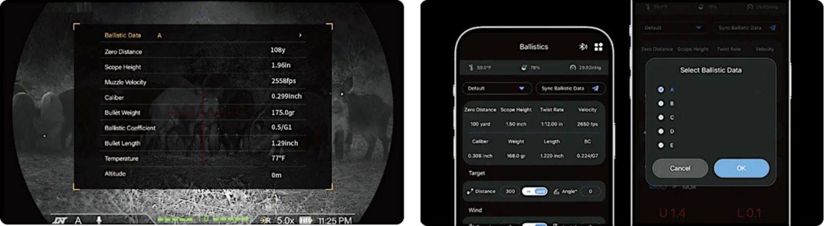Zaměřovač s nočním viděním DNT Optics Zulus HD 5-20x V2 R Text