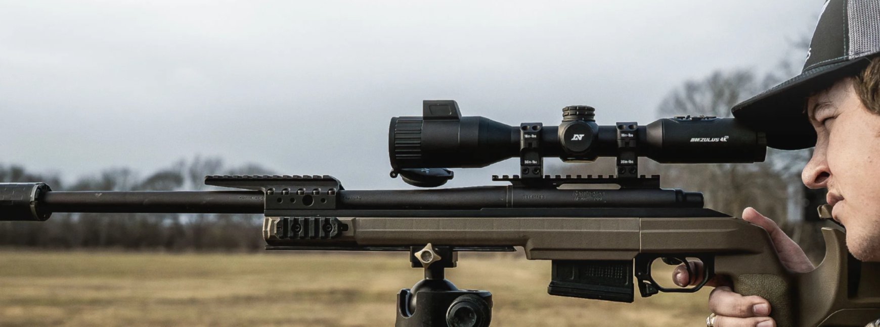 Puškohled s nočním viděním DNT Optics Zulus 4K 3-24x50 LRF text 1
